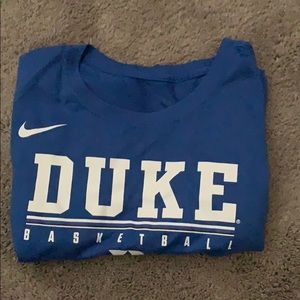 Duke dry fit nike basketball NWOT shirt